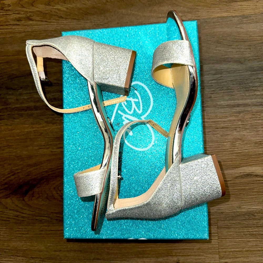 Size 6.5 Blue by Betsey Johnson sandals